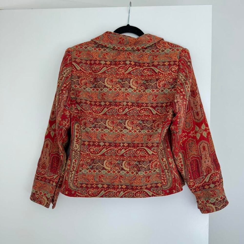 Vintage boho quilted blazer - Picture 5 of 7